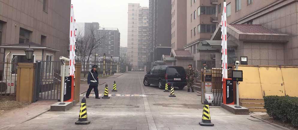 武警水電指揮部項目停車場管理系統(tǒng)安裝完成